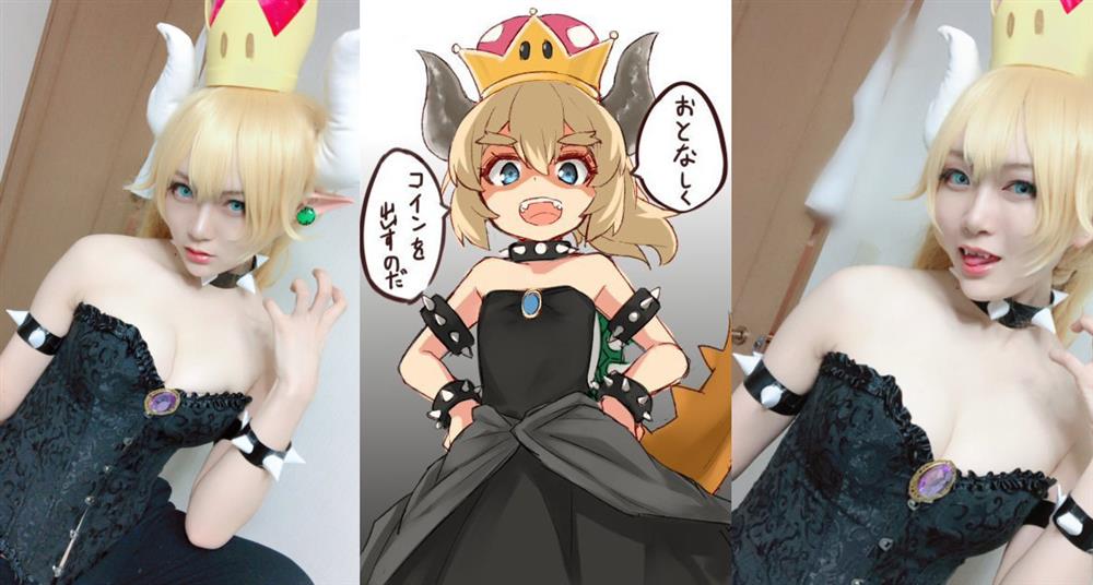 谁还不是小公主?超级马里奥的反派库巴变身女装大佬